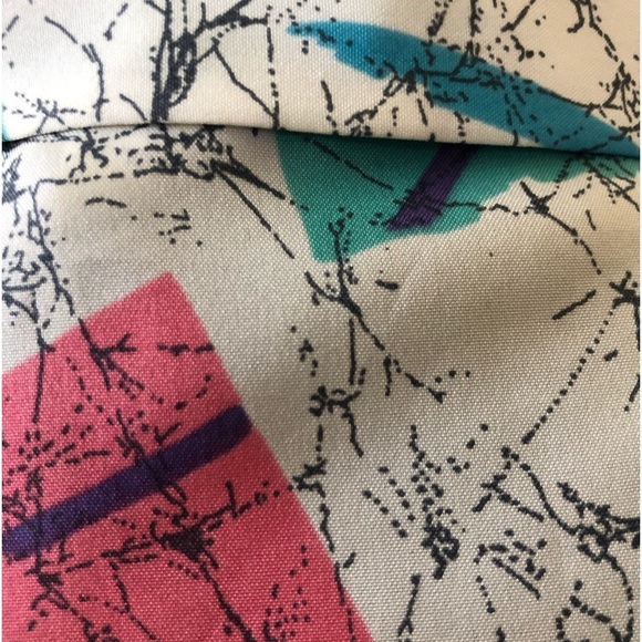 🐨2/$10 Vintage Donnkenny Long Sleeve Collared Polyester Button Up Blouse Sz 12 - Picture 9 of 12